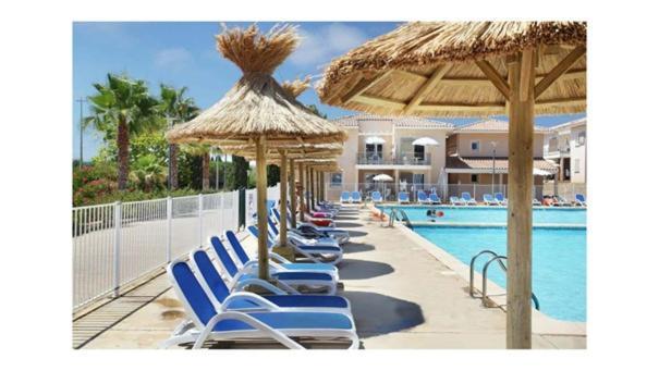 Plages De Sable Fin, Piscine, Hammam, Tennis Lesclesdenicole La Londe-les-Maures Exterior photo